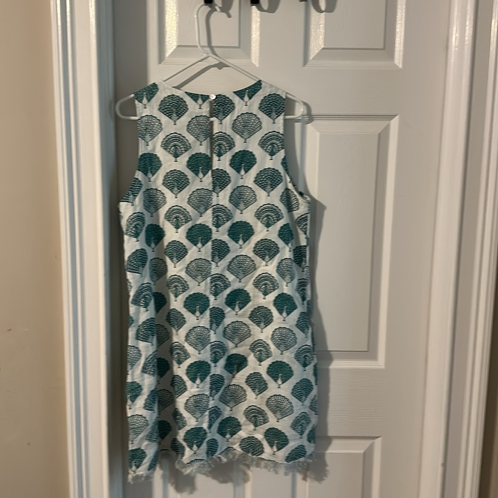 ROBERTA ROLLER RABBIT Blue Seashell dress SIZE M - Picture 2 of 2